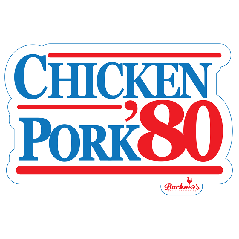 Chicken Pork '80 Sticker