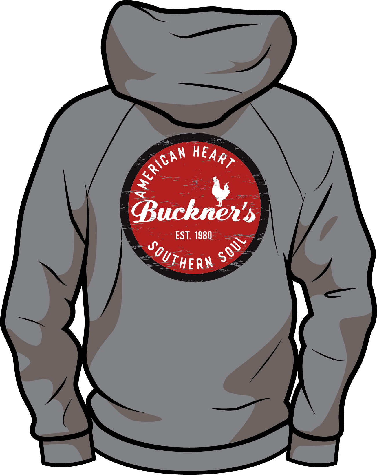 Gun Gray Hoodie