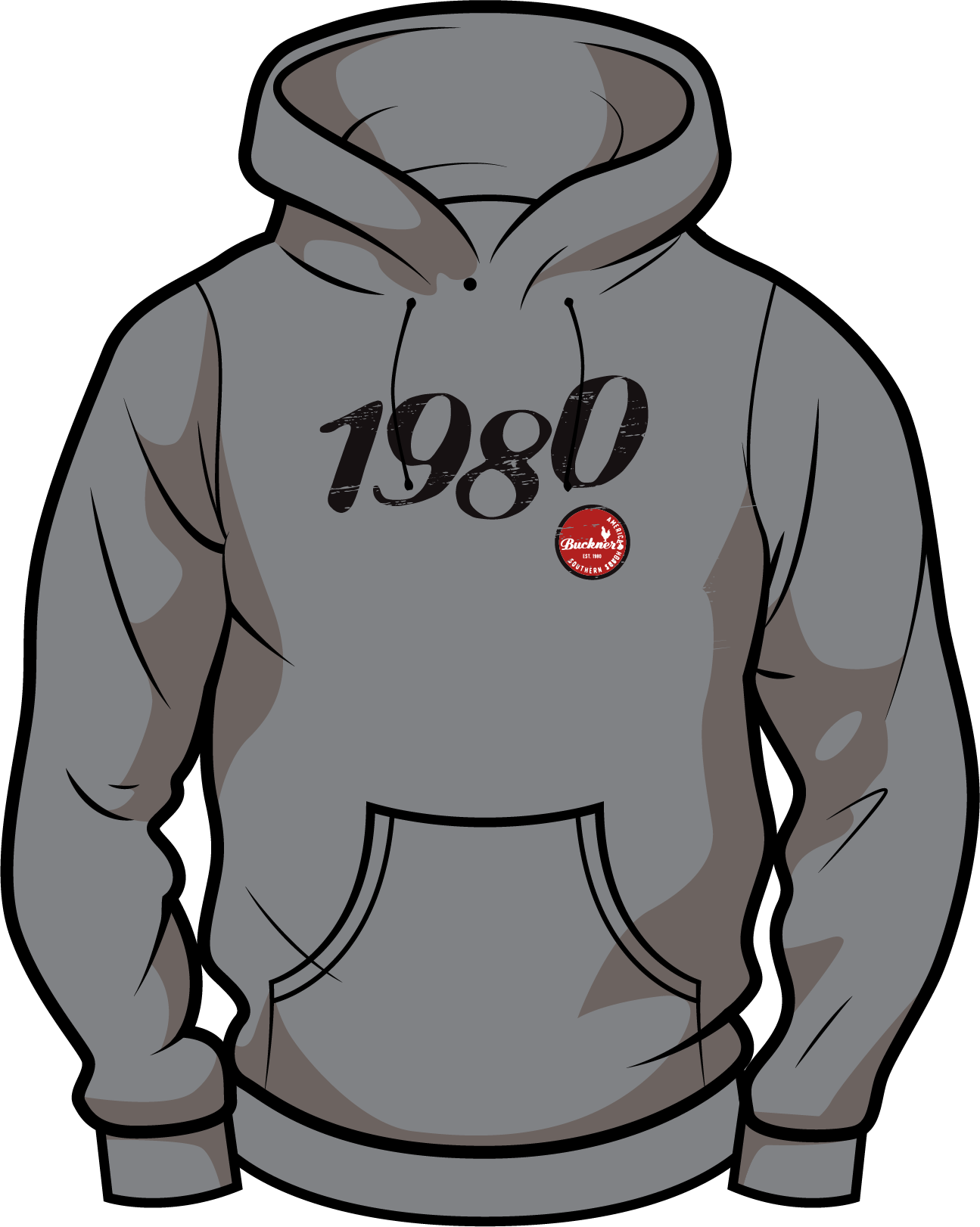 Gun Gray Hoodie