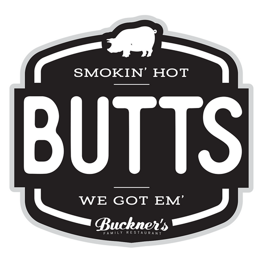 Smokin' Butts Sticker